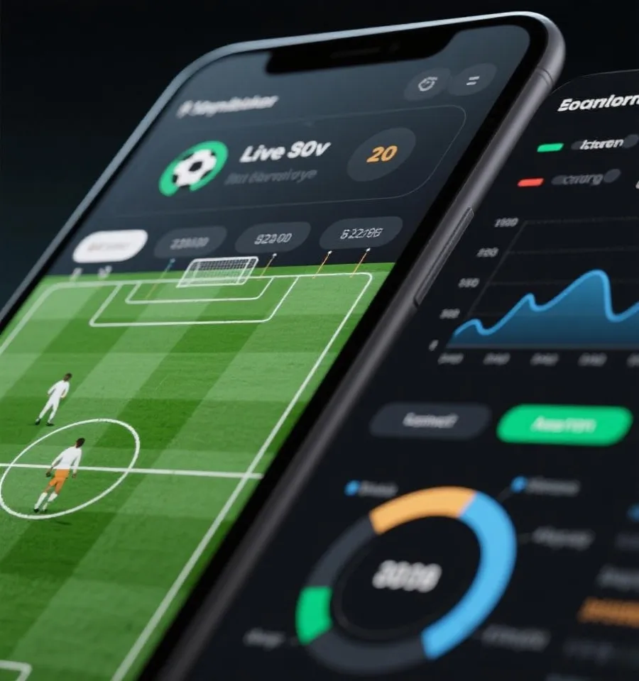 即時賠率分析介面示意